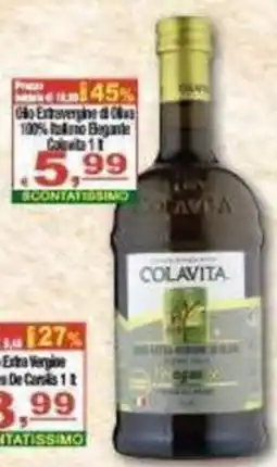 CTS Supermercati Olio Extravergine di Oliva Colavita offerta