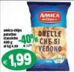 Il Castoro Supermercati Amica chips patatine classiche offerta