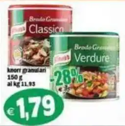 Il Castoro Supermercati Knorr granulati offerta