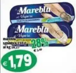 Il Castoro Supermercati Marebla sgombro offerta