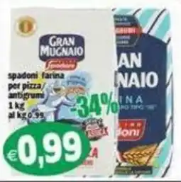 Il Castoro Supermercati spadoni farina per pizza/antigrumi offerta