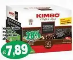 Il Castoro Supermercati Kimbo caffè espresso napoletano offerta