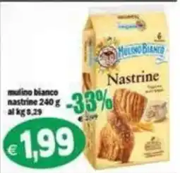 Il Castoro Supermercati Mulino Bianco Nastrine offerta