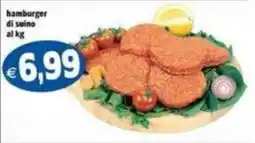 Il Castoro Supermercati hamburger di suino offerta