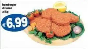 Il Castoro Supermercati hamburger di suino offerta