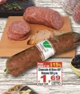 CTS Supermercati Ciauscolo di Vasso IGP offerta
