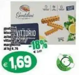 Il Castoro Supermercati Gentilini biscotti vittorio margherite offerta