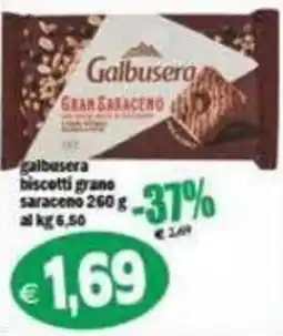 Il Castoro Supermercati Galbusera biscotti grano saraceno offerta