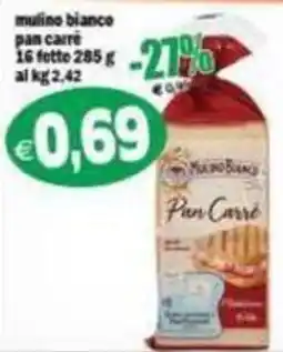 Il Castoro Supermercati Mulino Bianco Pan Carre offerta