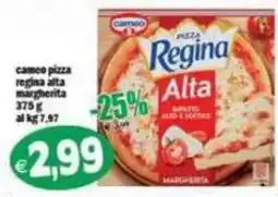 Il Castoro Supermercati Cameo pizza regina alta margherita offerta