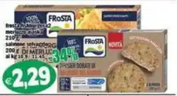 Il Castoro Supermercati Frosta spighe dorati di salmone selvaggio offerta