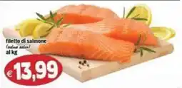 Il Castoro Supermercati filetto di salmone offerta