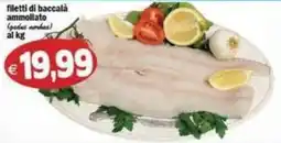 Il Castoro Supermercati filetti di baccalà ammollato offerta
