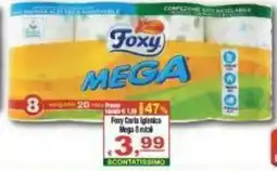 CTS Supermercati Foxy Carta Igienica Mega offerta