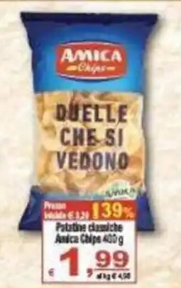 CTS Supermercati Patatine classiche Amica Chips offerta