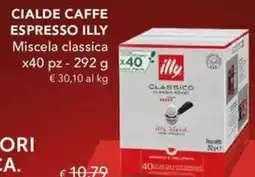 Migross Superstore Cialde caffè espresso illy miscela classica offerta