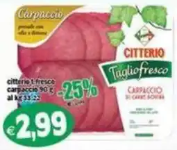 Il Castoro Supermercati Carpaccio Citterio offerta