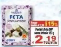 CTS Supermercati Pantaleo Feta DOP senza lattosio offerta