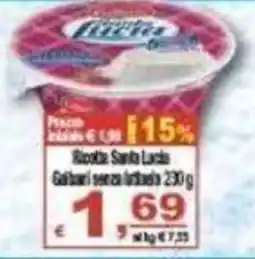 CTS Supermercati Ricotta Santa Lucia offerta