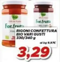 MA Supermercati Rigoni confettura bio vari gusti offerta