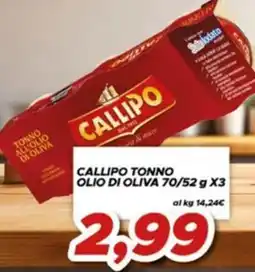 MA Supermercati Callipo tonno olio di oliva offerta