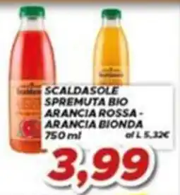 MA Supermercati Scaldasole spremuta bio arancia rossa - arancia bionda offerta