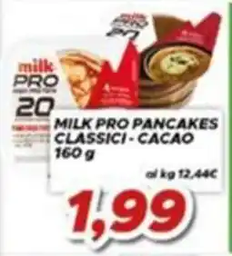 MA Supermercati Milk Pro Pancakes Classici - Cacao offerta