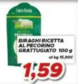 MA Supermercati Biraghi ricetta al pecorino offerta
