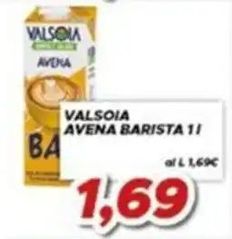 MA Supermercati Valsoia avena barista 1 l offerta