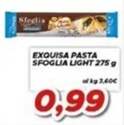 MA Supermercati Exquisa pasta sfoglia light offerta
