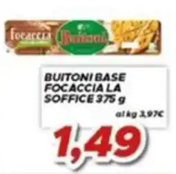 MA Supermercati Buitoni base focaccia la soffice offerta