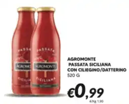 Supermercati Visotto Agromonte passata siciliana offerta