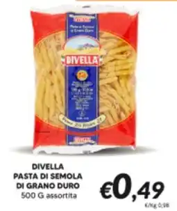 Supermercati Visotto Divella pasta di semola di grano duro assortita offerta