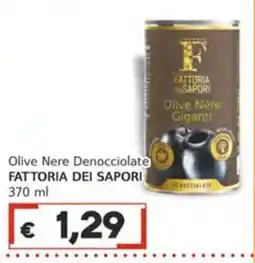 Italy Cash Olive Nere Denocciolate Fattoria dei Sapori offerta