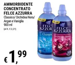 Tre Valli Supermercato Ammorbidente concentrato Felce Azzurra Classic offerta