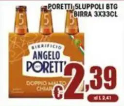 Sacoph Birra Angelo Poretti offerta