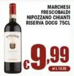 Sacoph Marchesi Frescobaldi Nipozzano Chianti Riserva DOCG offerta