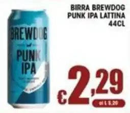 Sacoph Birra BrewDog Punk IPA offerta