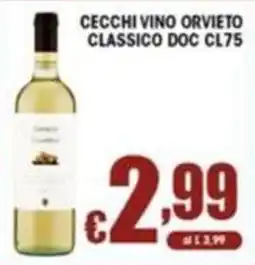 Sacoph Cecchi vino orvieto classico doc offerta