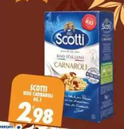 Compri Meglio Scotti riso carnaroli offerta