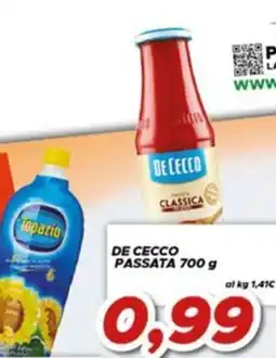 MA Supermercati De Cecco passata classica offerta