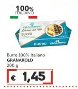Italy Cash Burro 100% Italiano GRANAROLO offerta