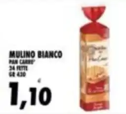 Compri Meglio Mulino Bianco Pan Carre' offerta