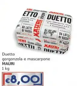 Italy Cash Duetto gorgonzola e mascarpone MAURI offerta