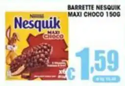 Sacoph Barrette Nesquik Maxi Choco offerta