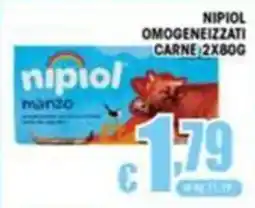 Sacoph NipiOL omogeneizzati carne offerta