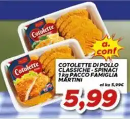 MA Supermercati Cotolette Martini offerta