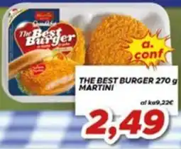 MA Supermercati The Best Burger Martini offerta
