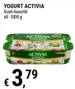 Tre Valli Supermercato Yogurt Activia offerta