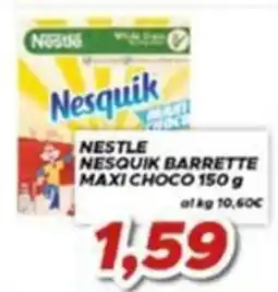MA Supermercati Nestlé Nesquik barrette maxi choco offerta